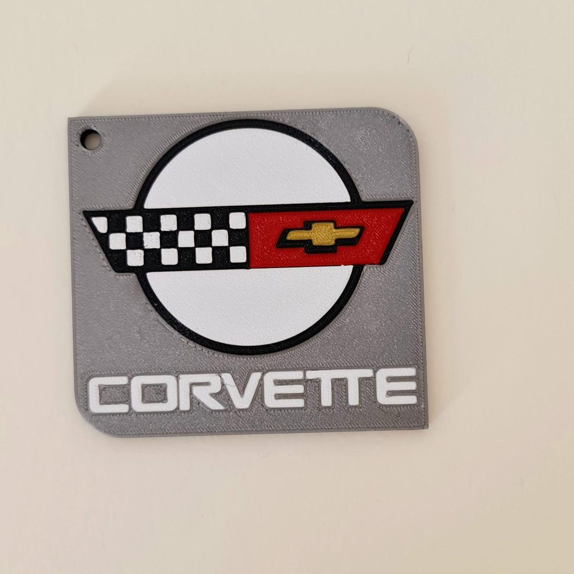 Keychain: Corvette I 3d model