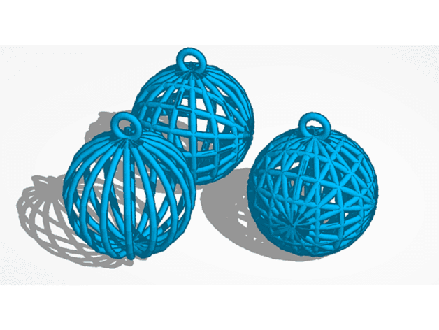 cool ornament collection 3d model