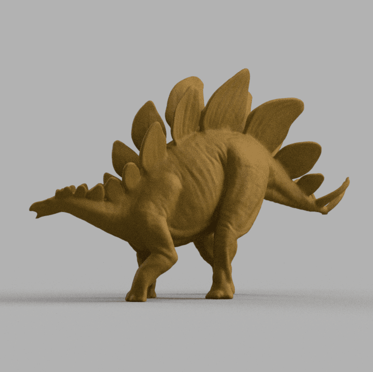 dinosaure ecaille 3d model