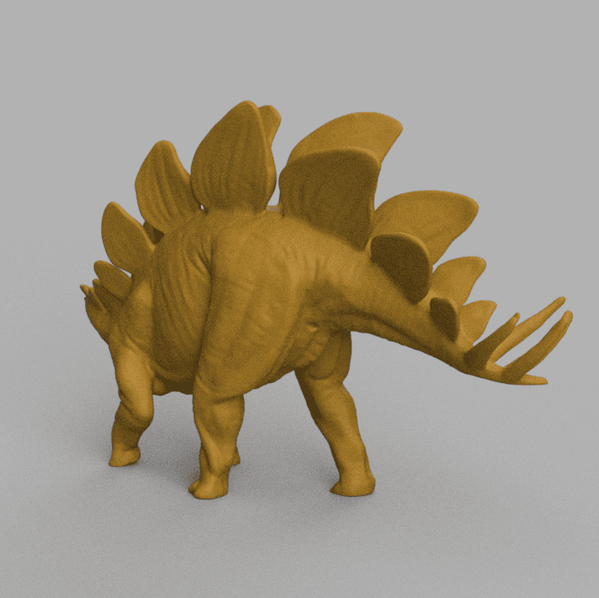 dinosaure ecaille 3d model