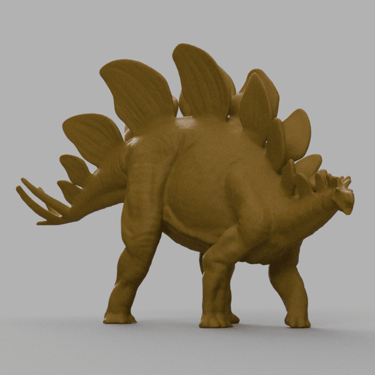 dinosaure ecaille 3d model