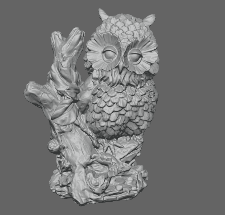 Owl 3 3d model