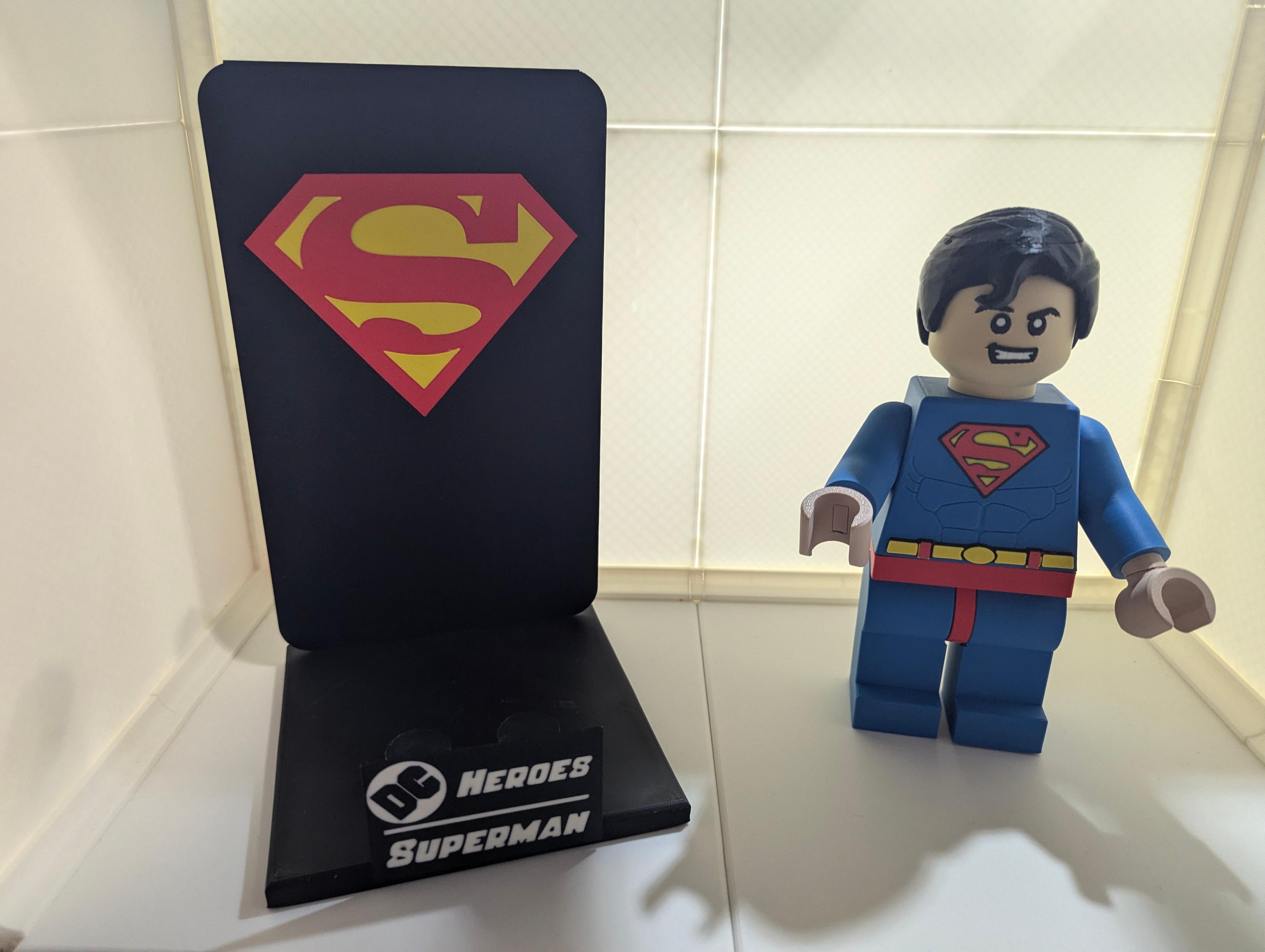 Superman Backer Plates 3d model