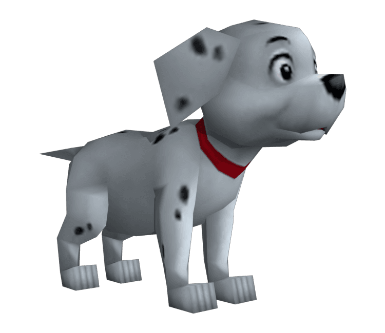 Dalmatian Puppy 3d model