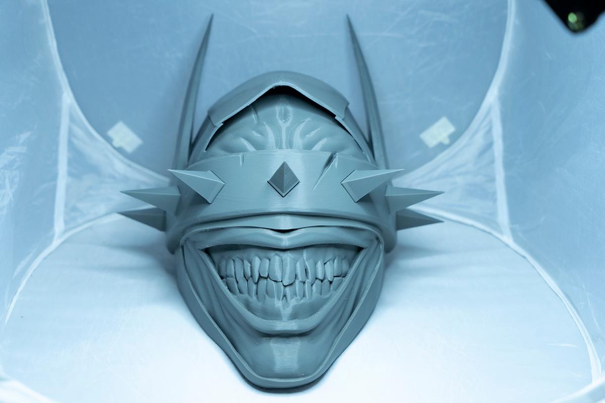 Laughing Batman Helmet Mask 3d model