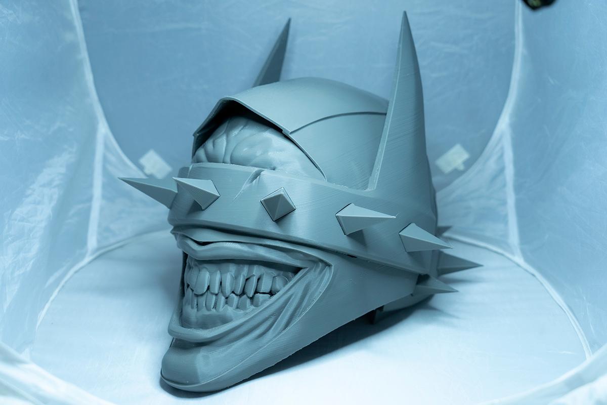 Laughing Batman Helmet Mask 3d model