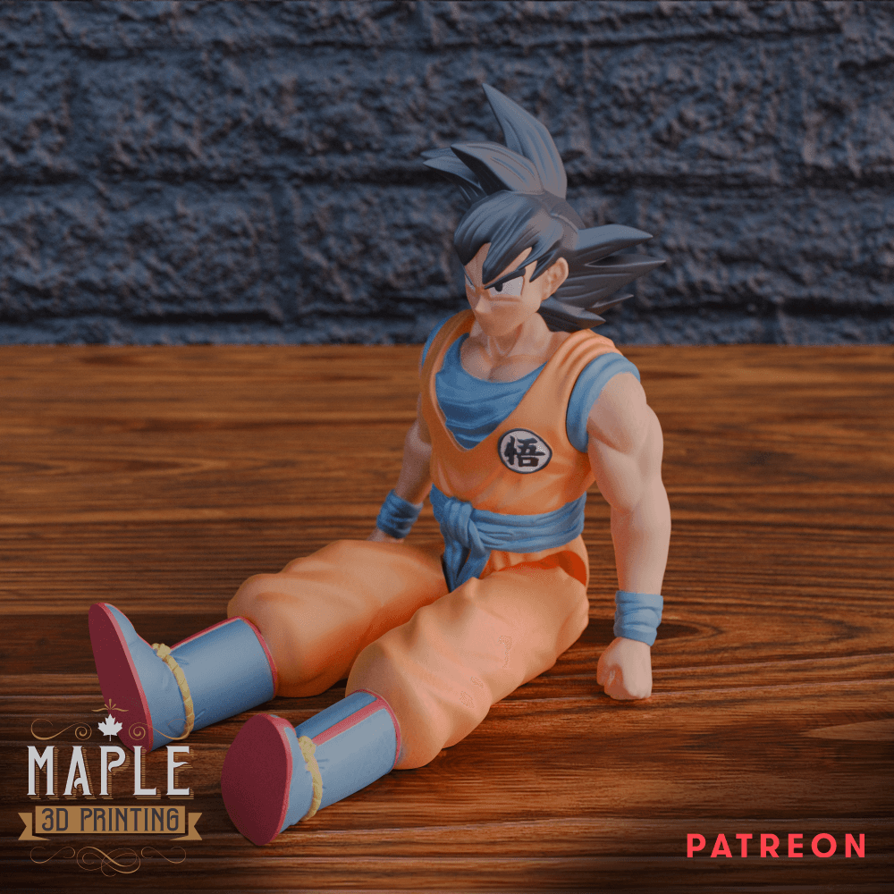 Articulating Goku  3d model