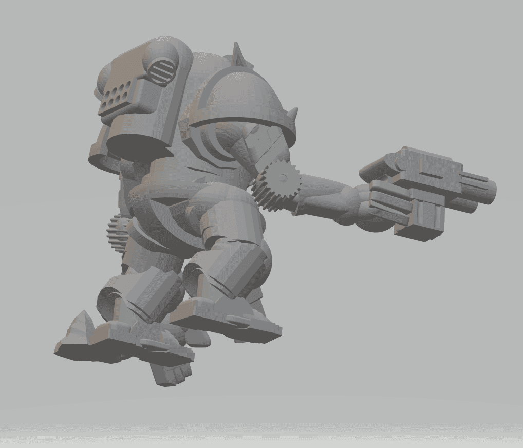 FHW VoidFang Voidhulk Hammerman alt version 3d model