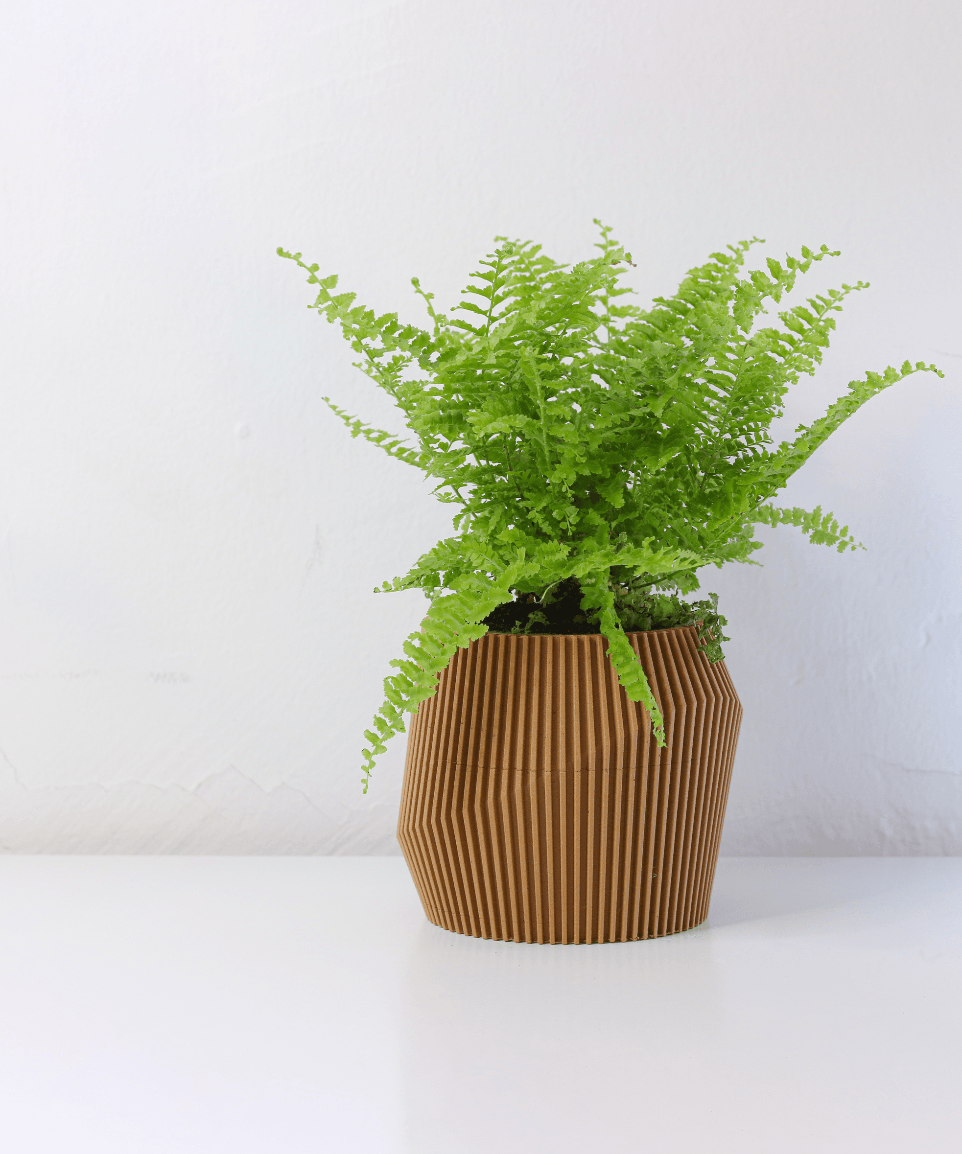 SELF WATERING PLANTER READY TO BE PRINTED IN WOOD PLA  3d model