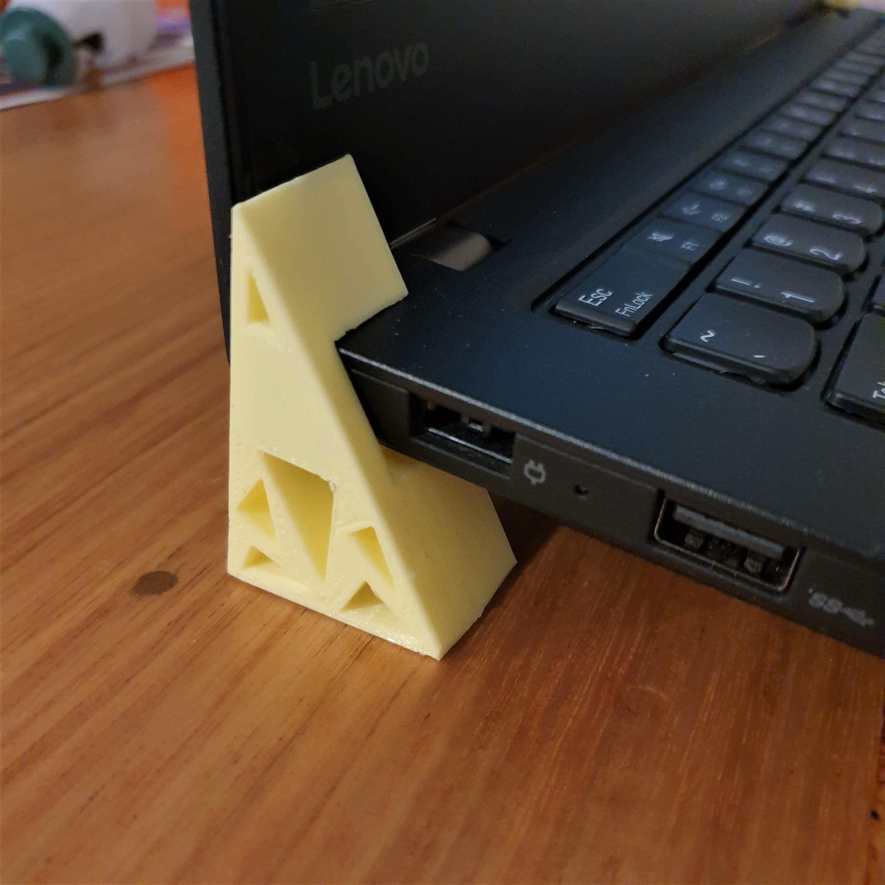 Laptop risers for thicker laptops 3d model