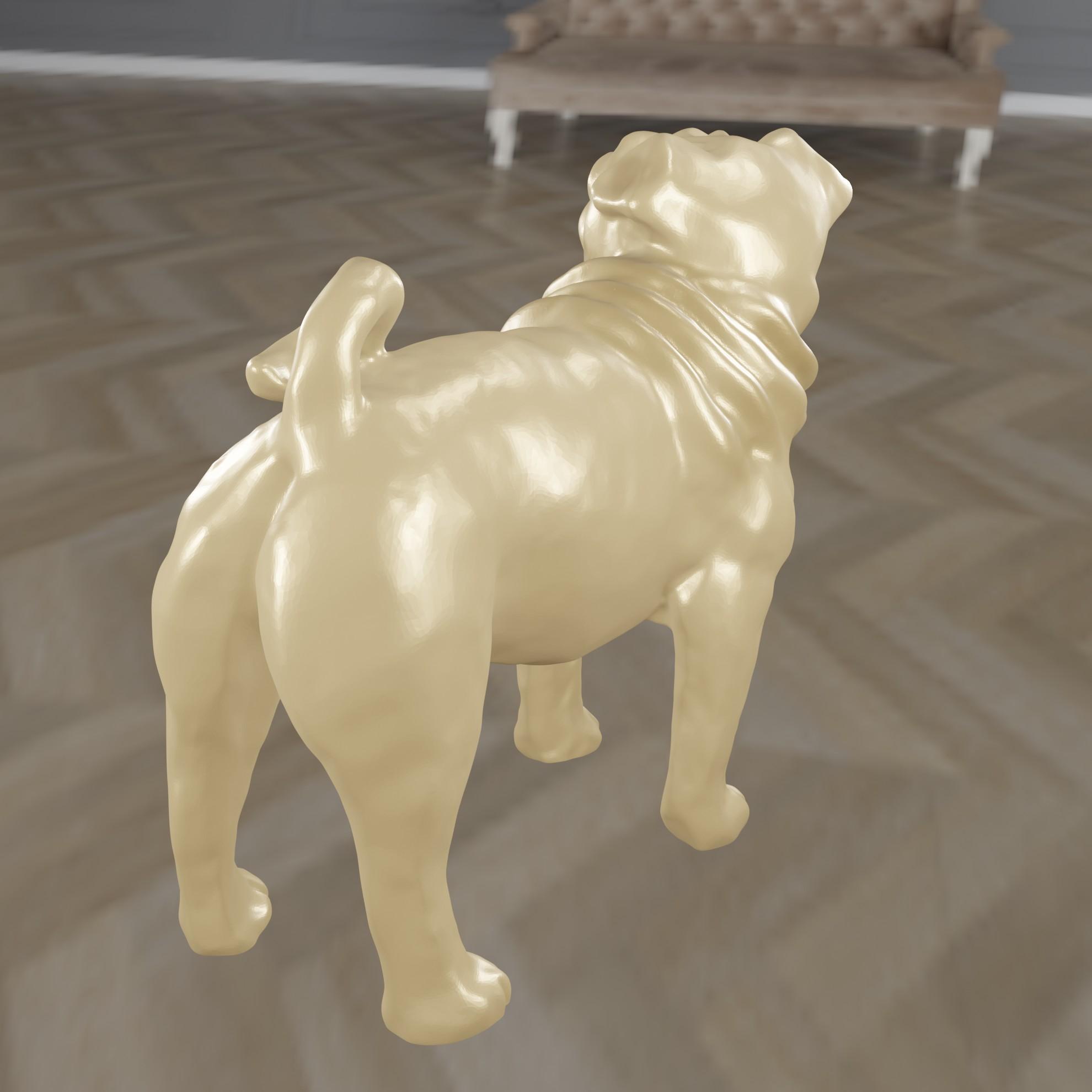 Dog Carlin Franck 3d model