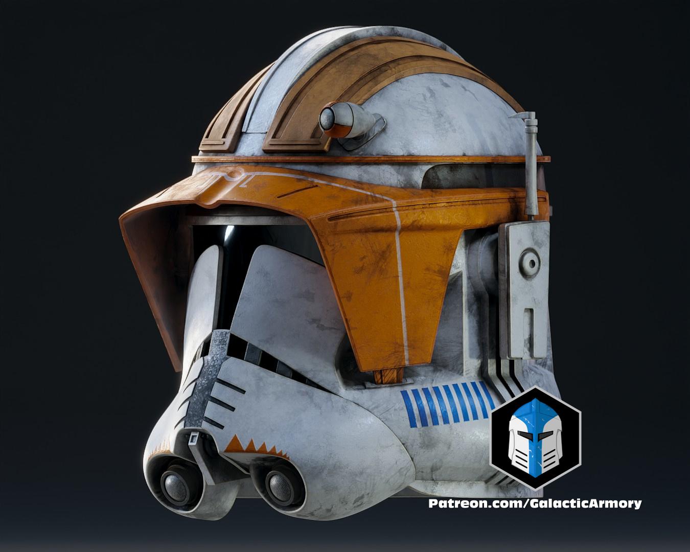 Phase 2 Commander Cody Helmet - 3D Print Files 3d model