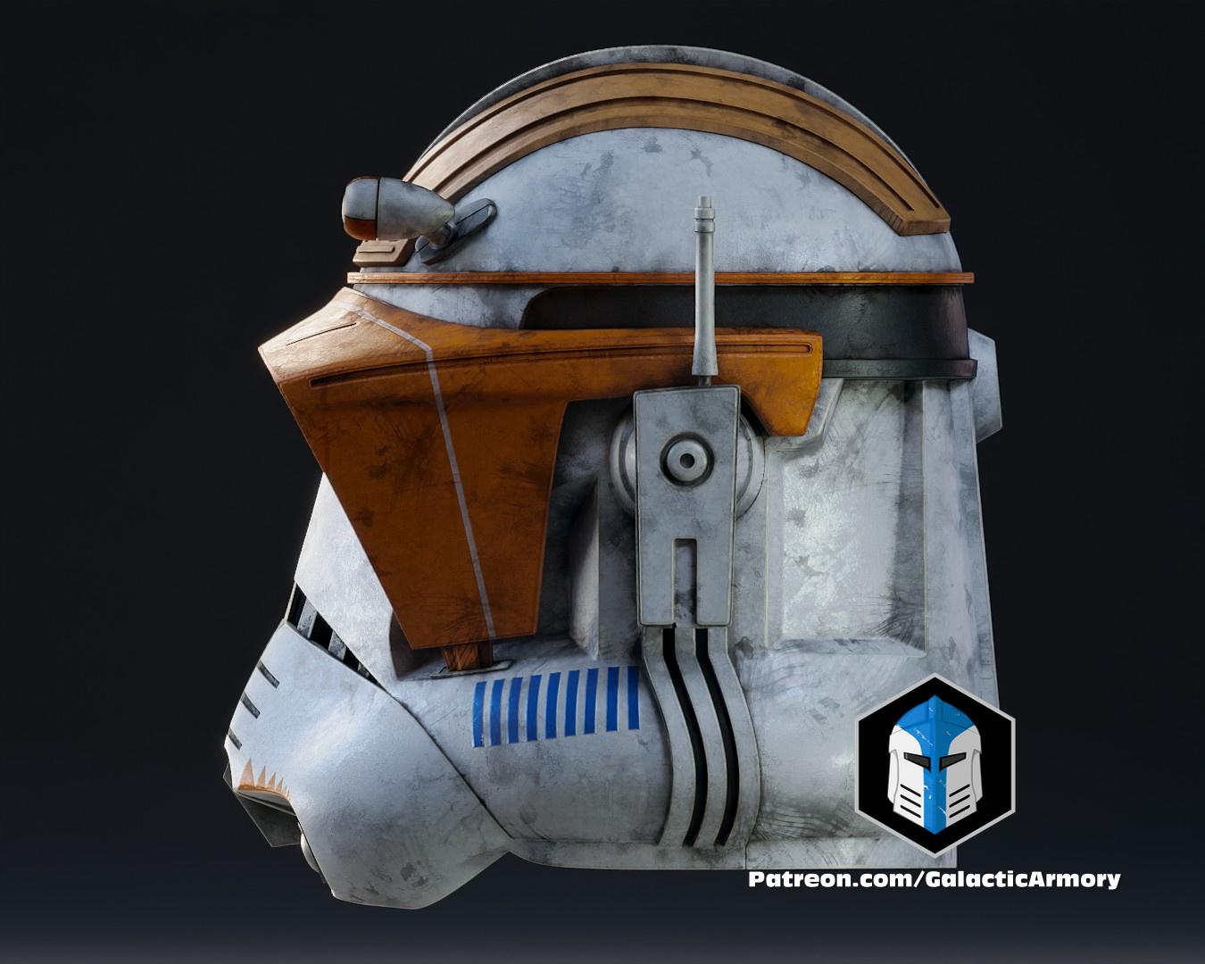 Phase 2 Commander Cody Helmet - 3D Print Files 3d model