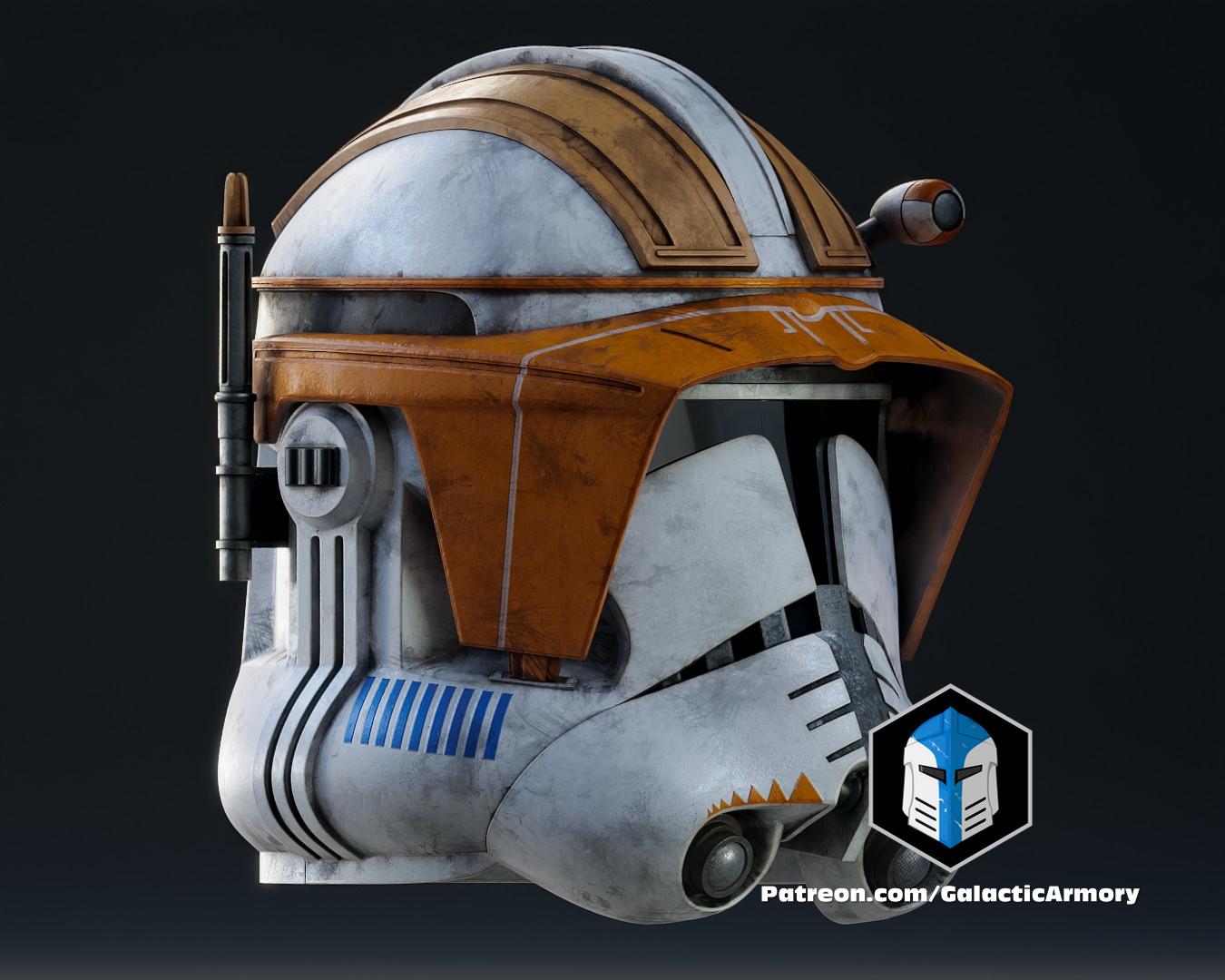 Phase 2 Commander Cody Helmet - 3D Print Files 3d model