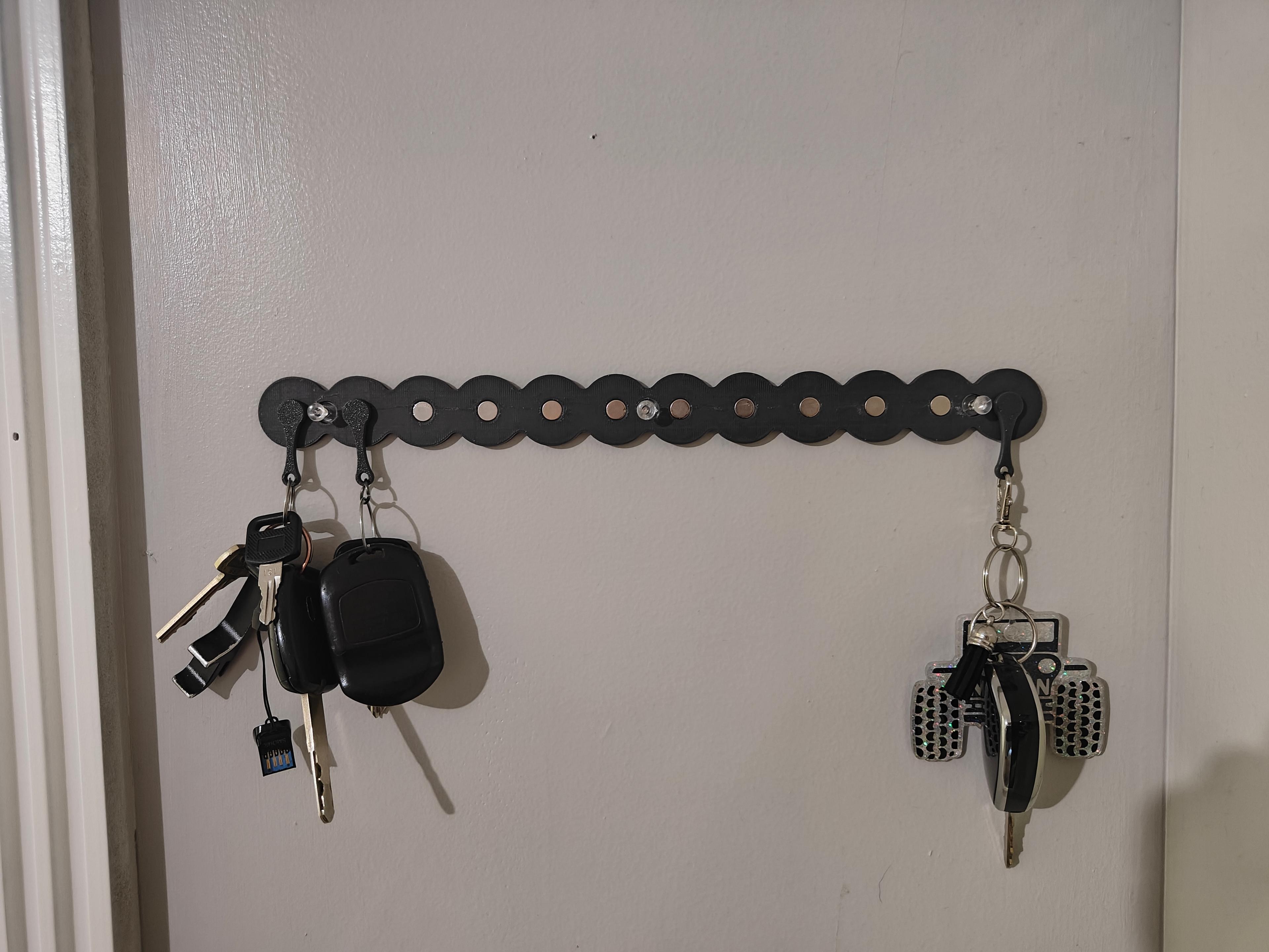 Magnetic Key Organizer 3d model