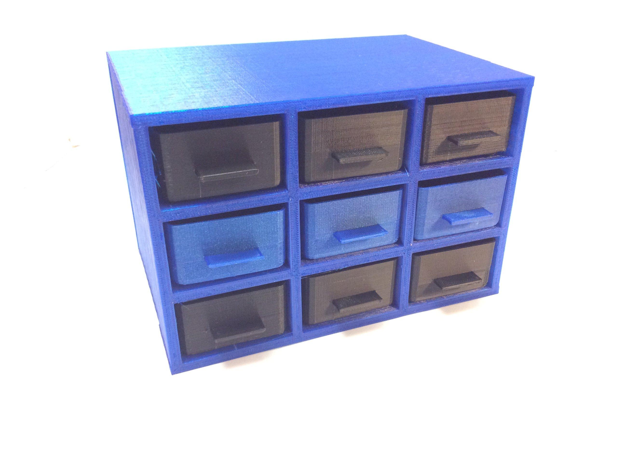 CHEP Filament Friday - Nine Drawer Storage Cabinet 3d model