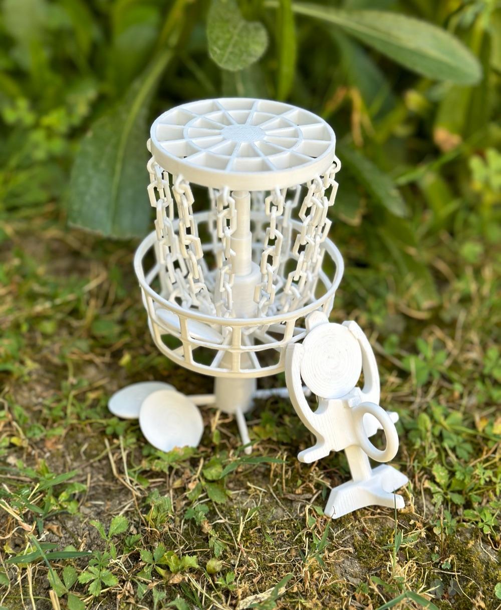 Desktop Disc Golf 3d model