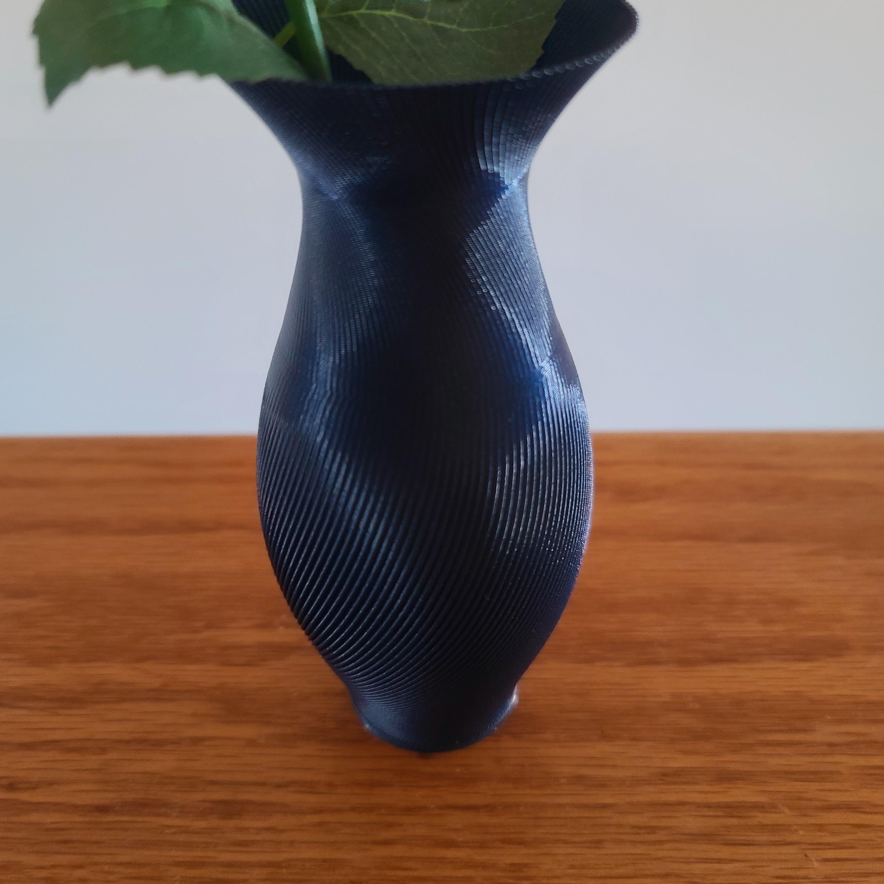Vibration Vase - Stunning Modern Vase (Vase Mode or Traditional Print) 3d model
