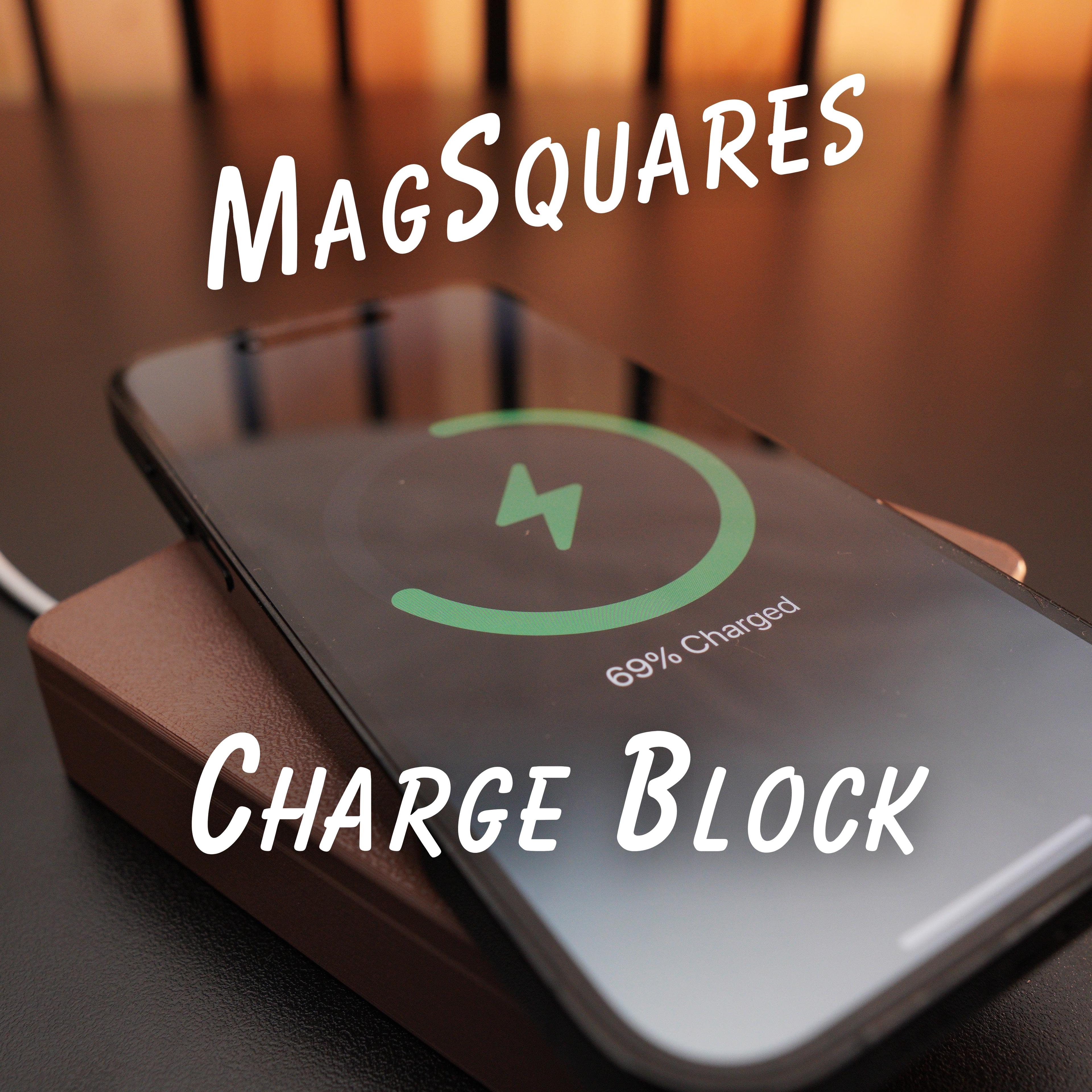 1x1 Charge Square - MagSquare 3d model