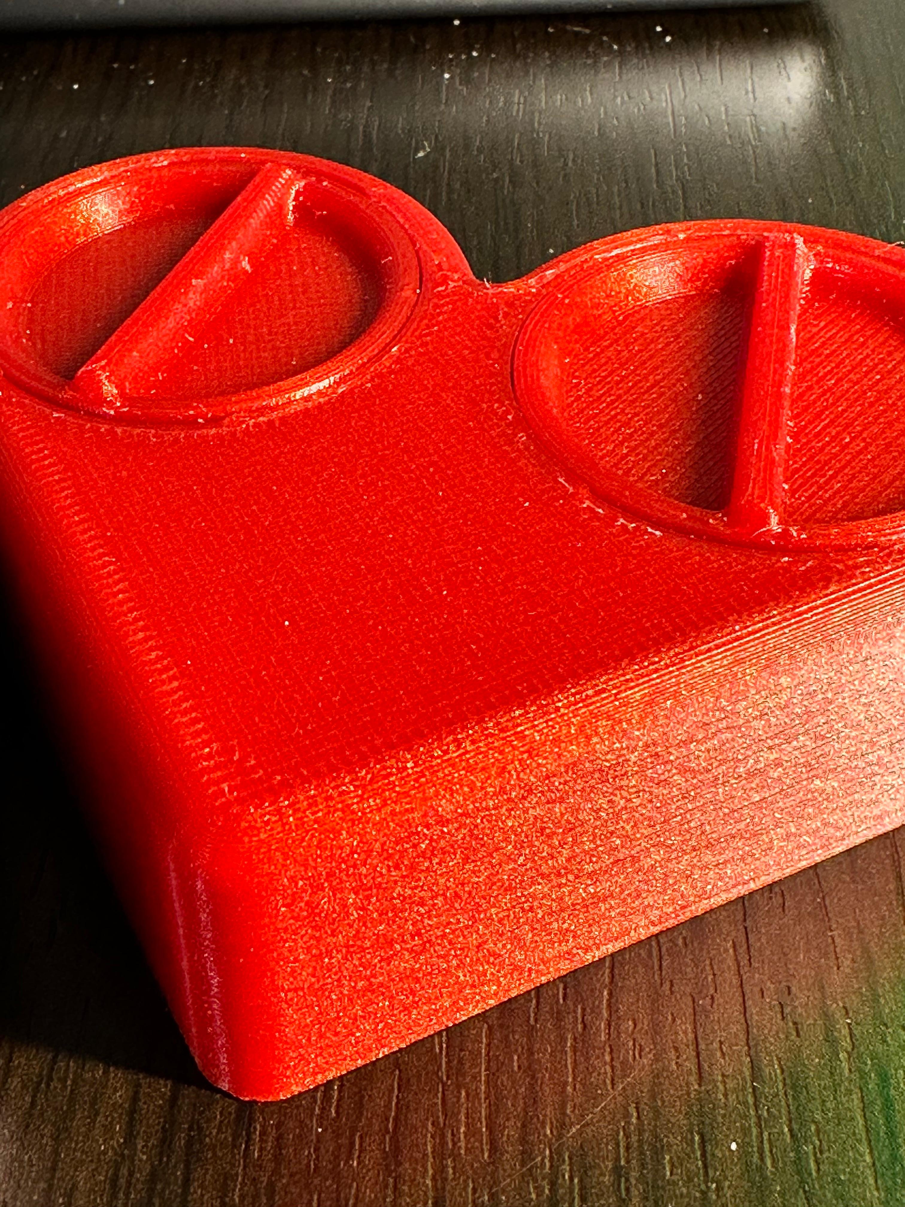 His & Hers Double Locking Heart Stash Box!  3d model