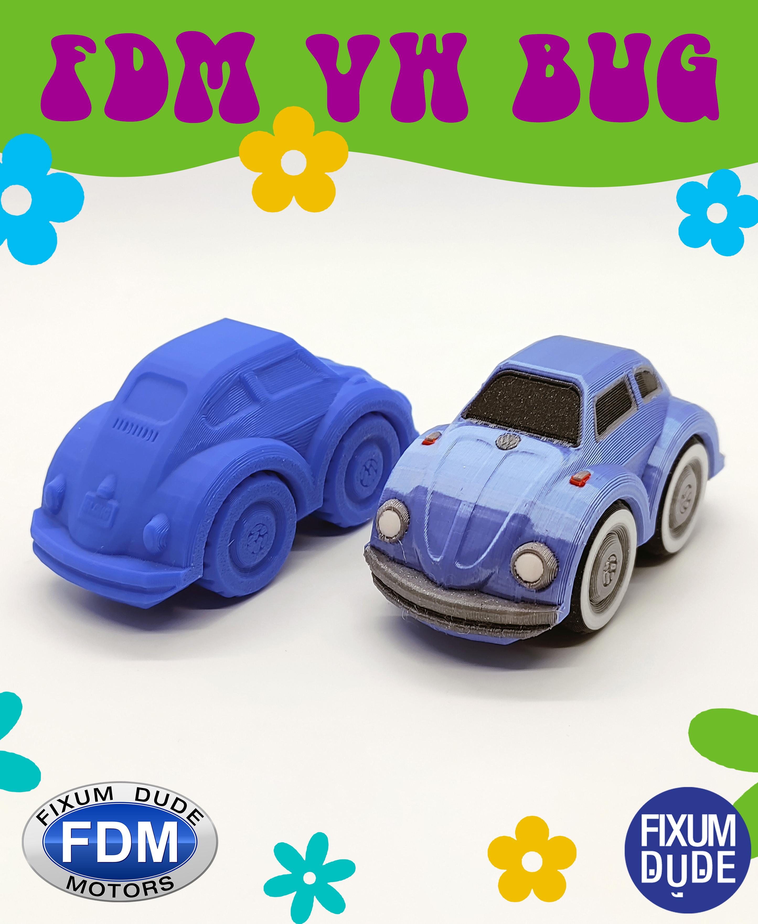 Fixum Dude Motors PiP VW Bug 3d model