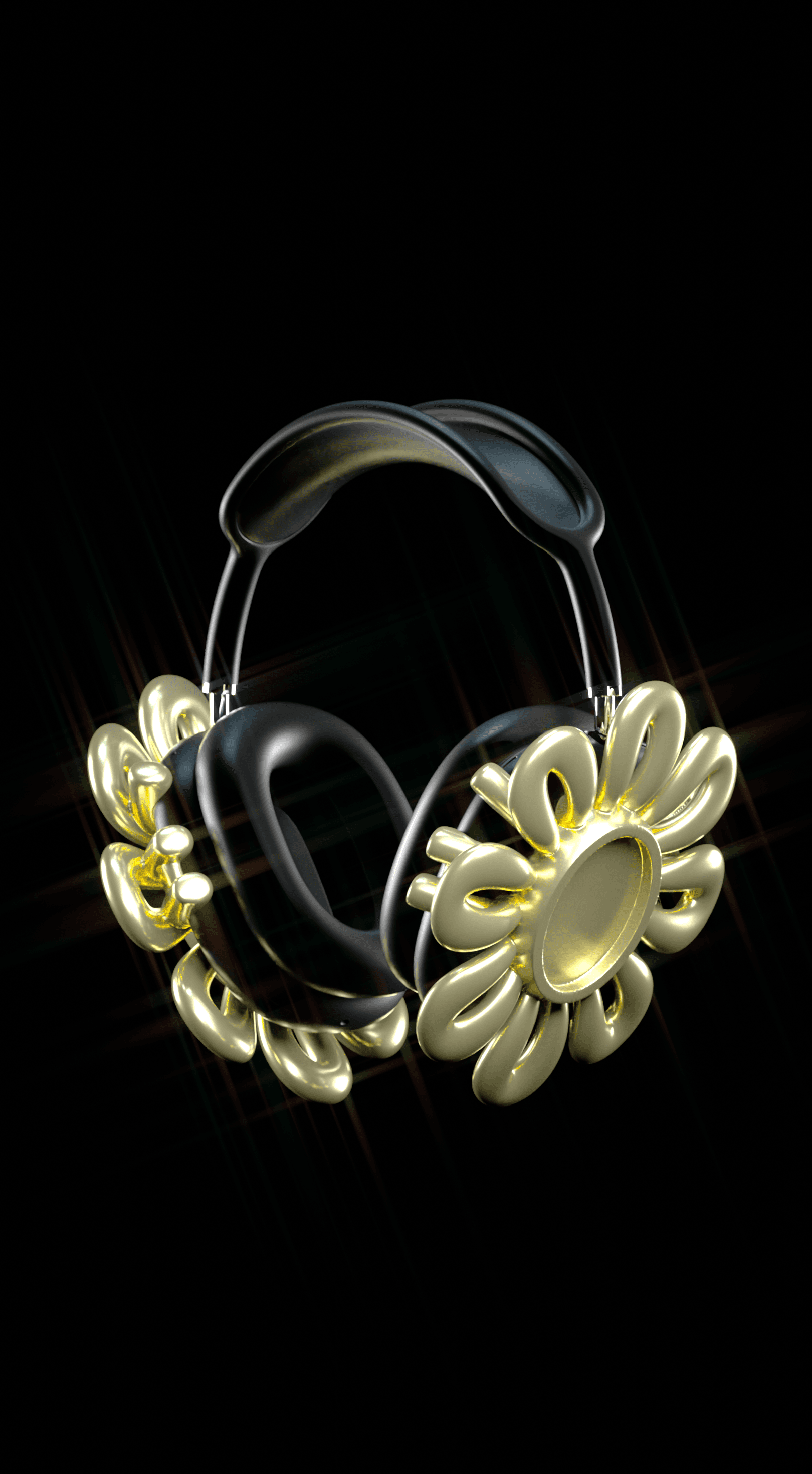 V11 FLOWER AIRPODS MAX ACCESSORY 3d model