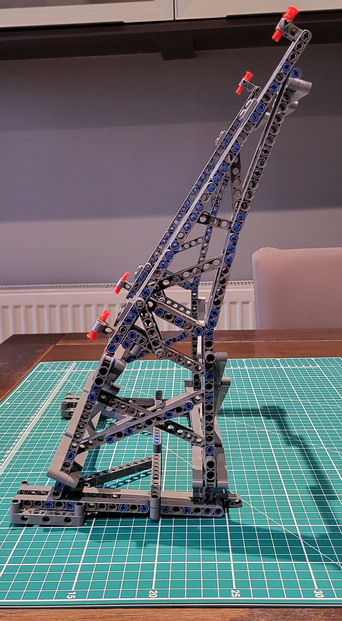  Lego 75192 UCS Millennium Falcon Vertical Stand Wall Mount  3d model