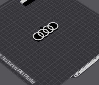 Keychain: Audi II 3d model