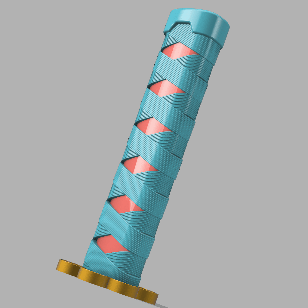 MITSURI KATANA PRINT IN PLACE SWORD (WITH REPLACEABLE BLADE SYSTEM) 3d model