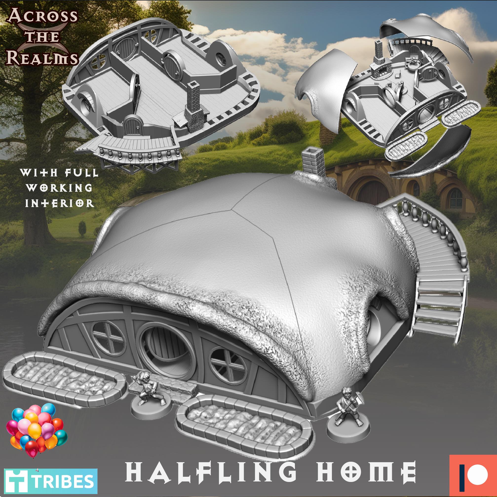 Halfling Home 3d model