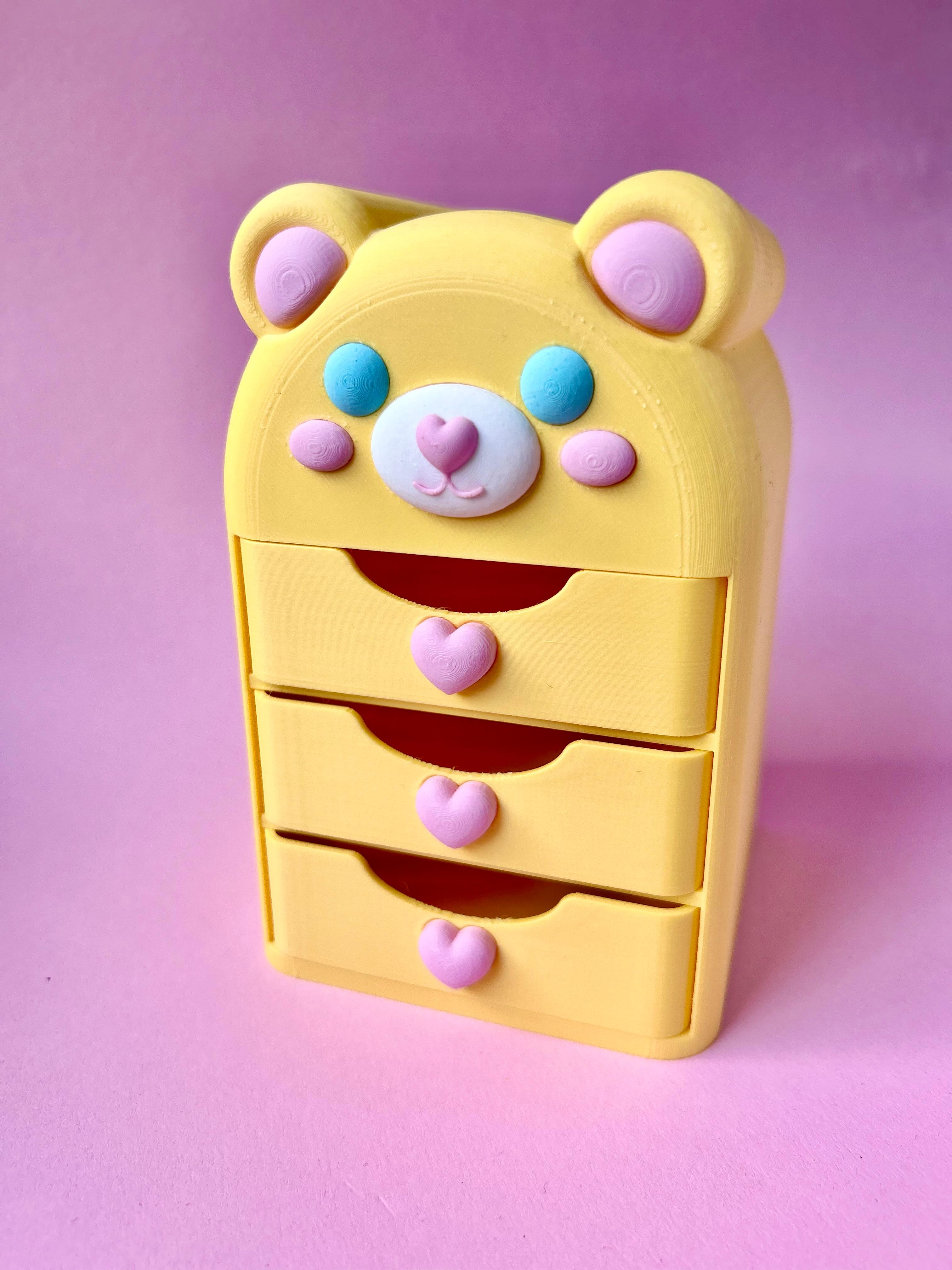 Bear drawers  3d model