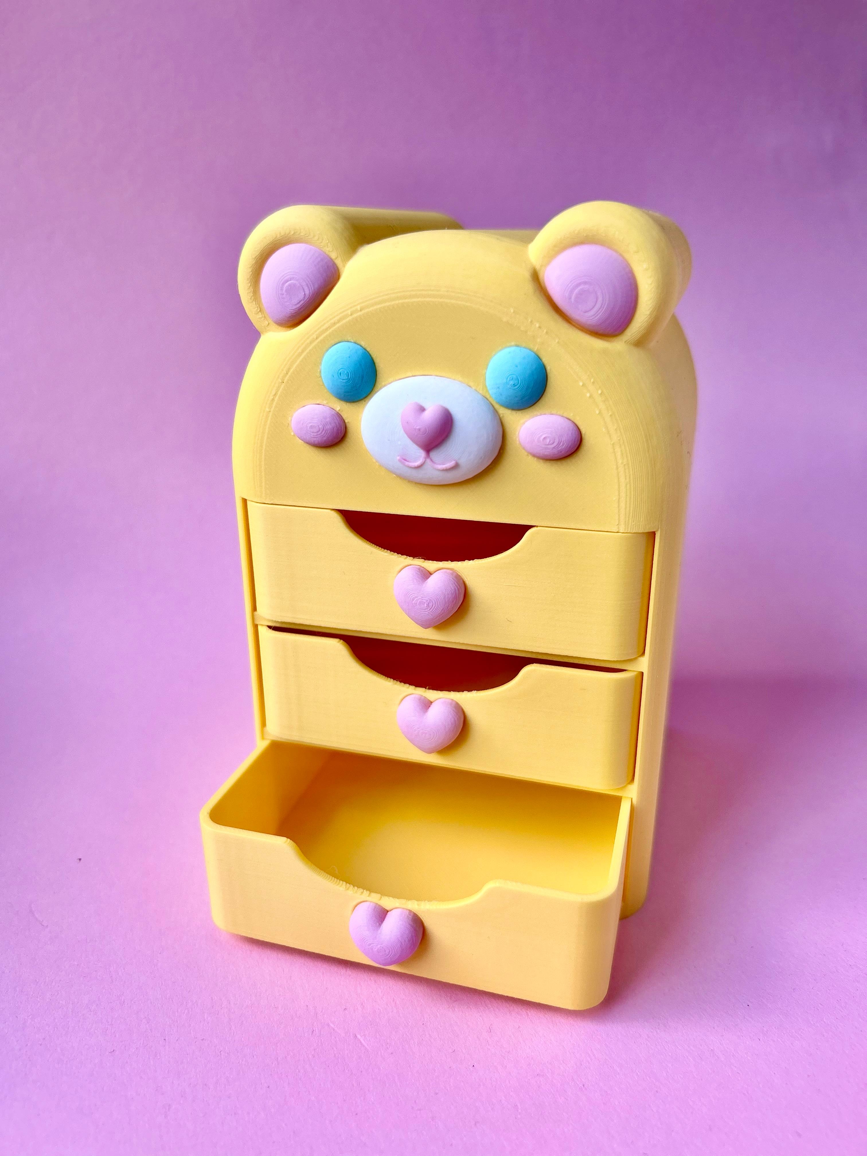 Bear drawers  3d model