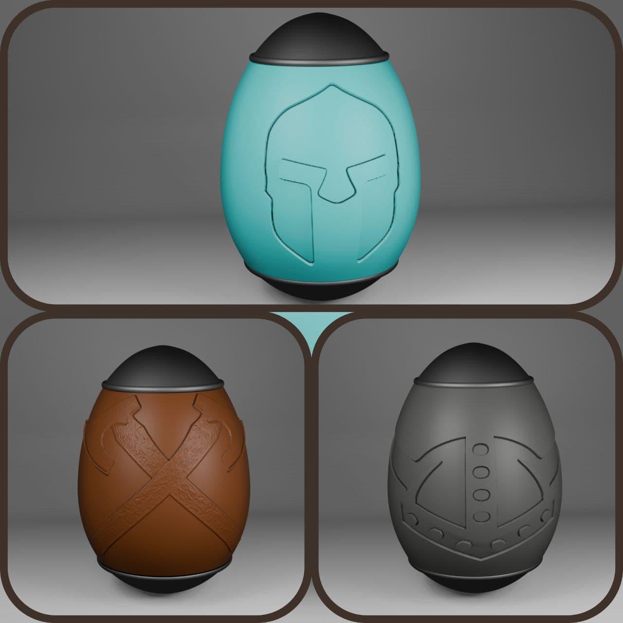 Egg Containers  3d model