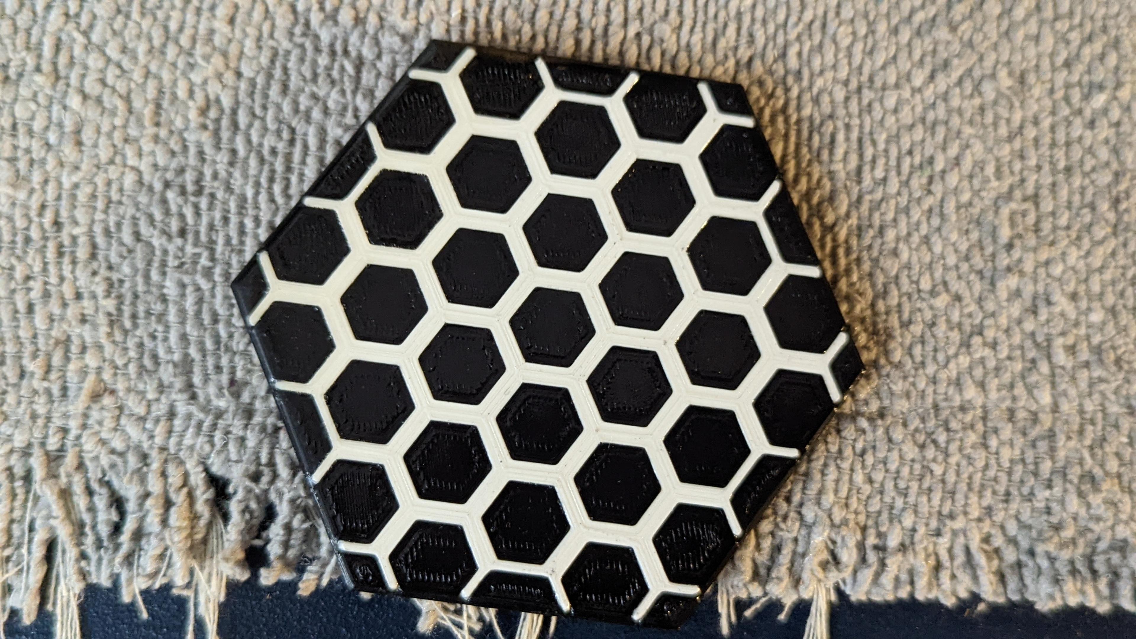 Hexagon Coaster 3d model