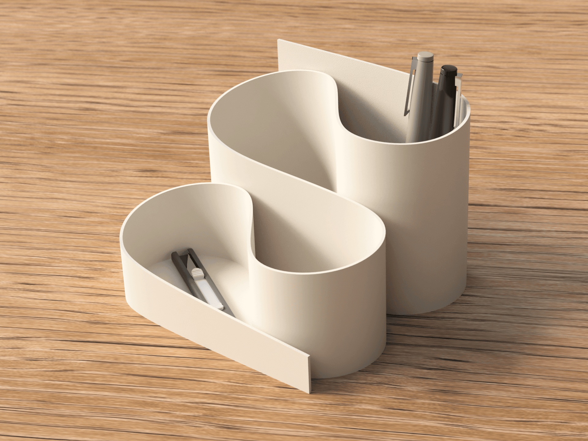 Desk Organizer 3d model