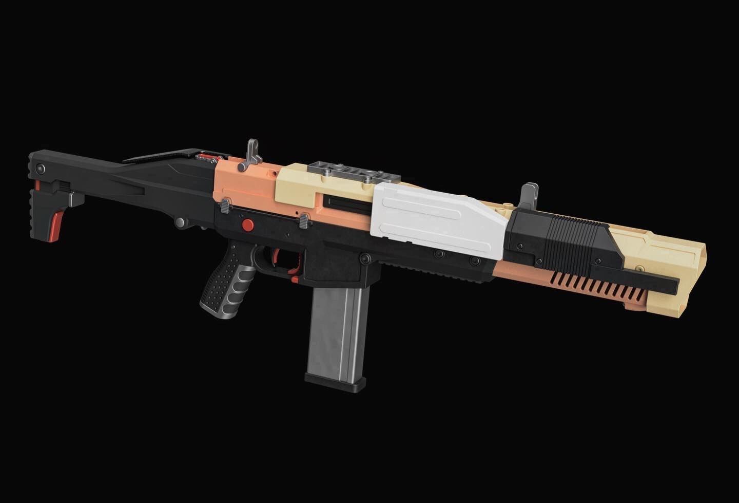 DEATH STRANDING Assault Rifle 3d model