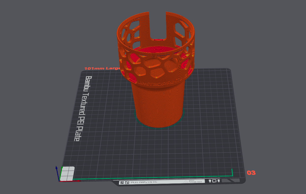 36oz Yeti Rambler Car Cup Adapter (101mm Diameter) - Commercial Use 3d model