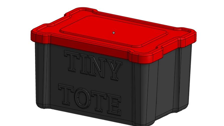 TinyTote Storage Bins 3d model