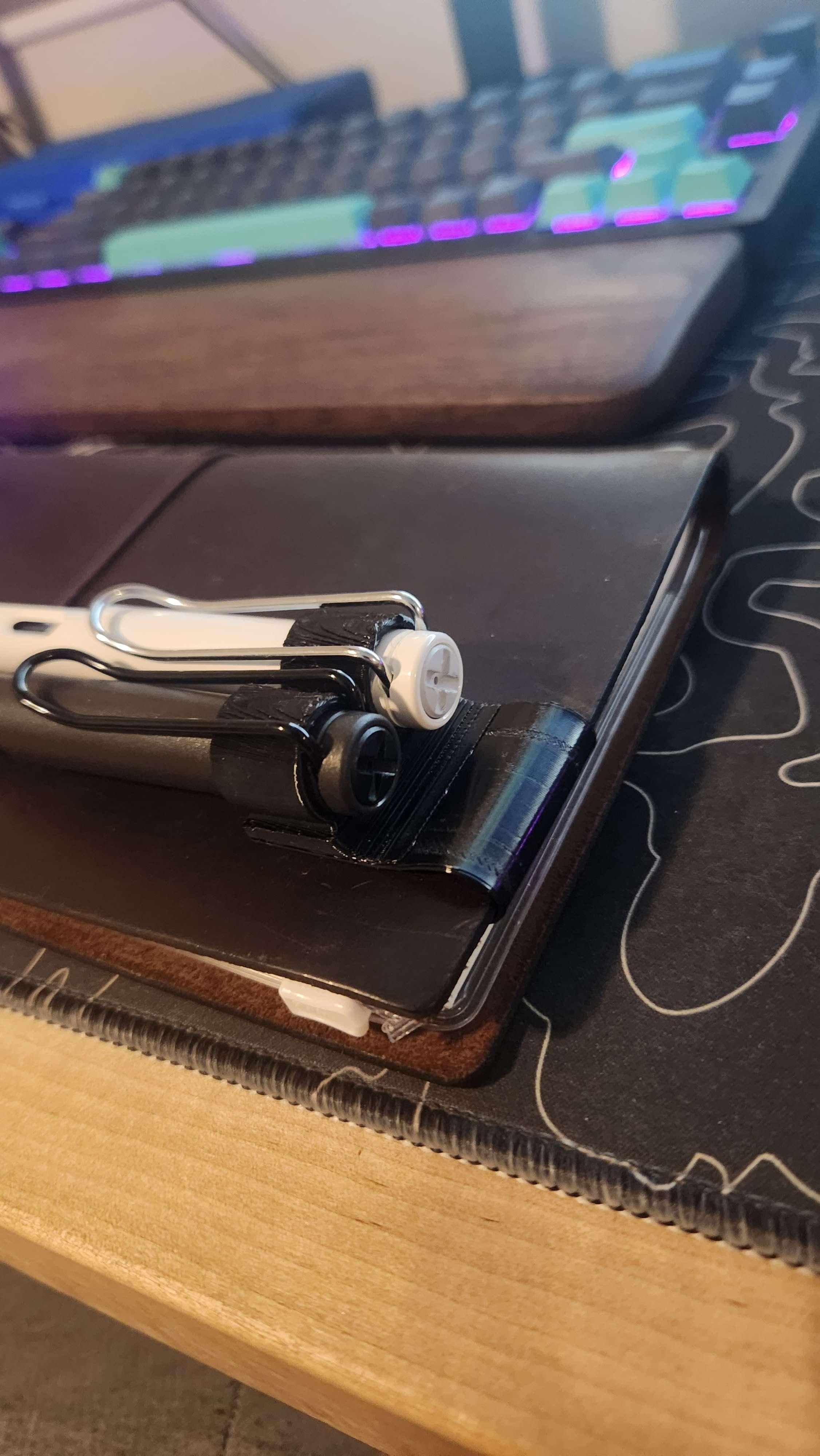 magnetic pen clip 3d model
