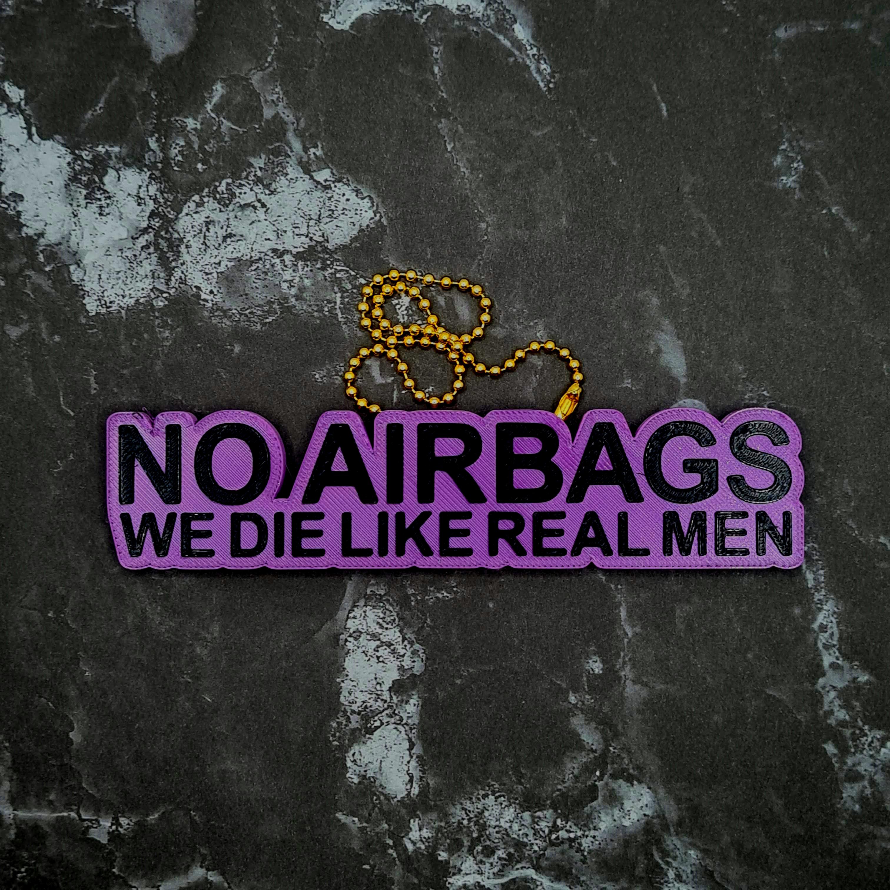 No Airbags Charm 3d model