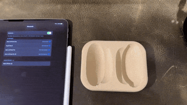 AirPods Max Desk Holder with Deep Sleep Capability 3d model