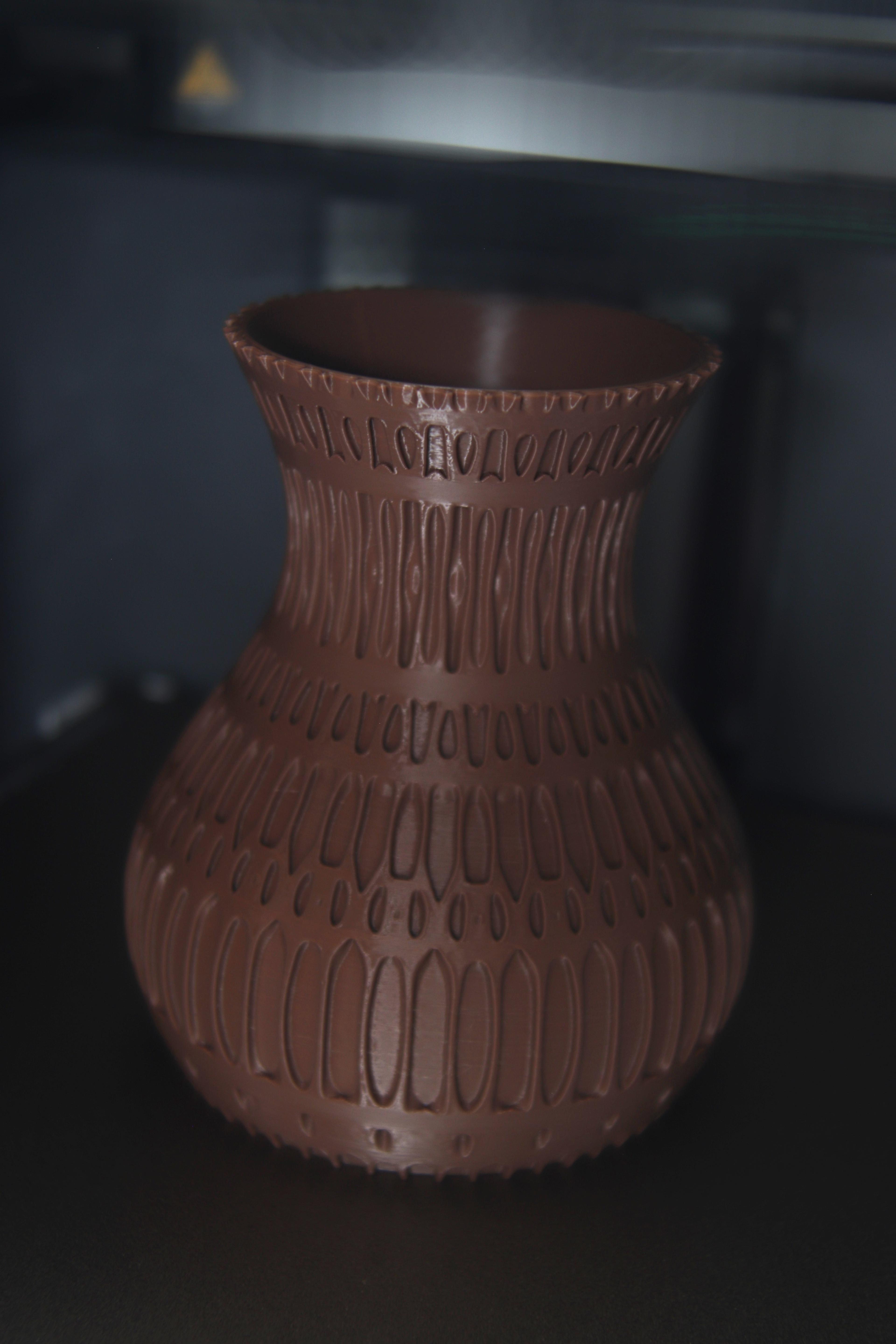 FRD Cylindrical TPMS Lattice Vase 3d model