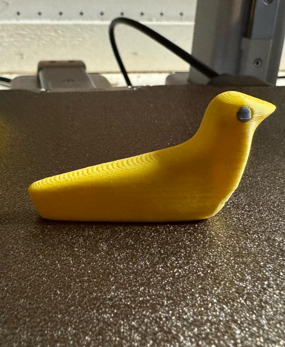 Minimalist Bird Sculptures - Printed first try. .2 layers, no supports  - 3d model