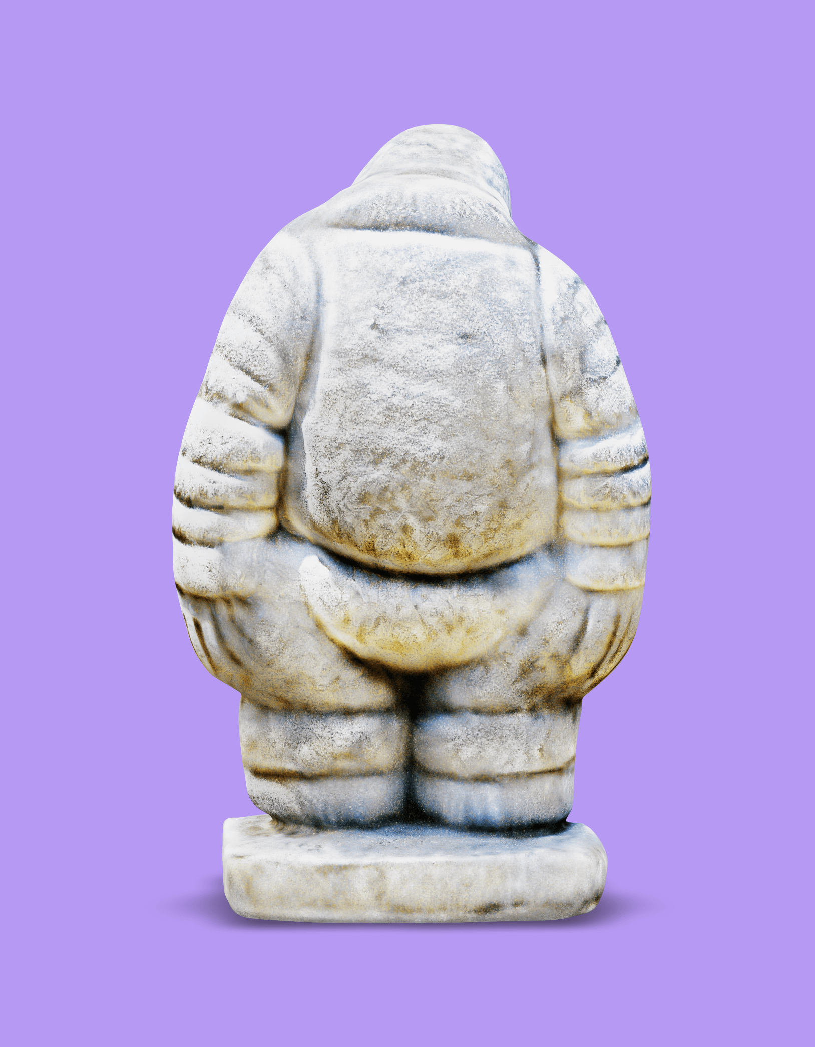 Prehistoric Michelin Man.glb 3d model
