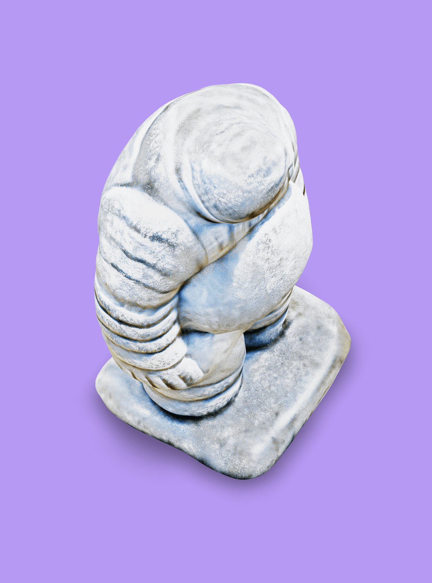 Prehistoric Michelin Man.glb 3d model