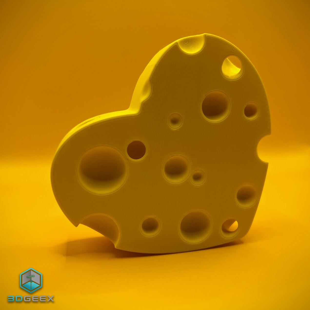 Cheesy Valentine's Gift 3d model