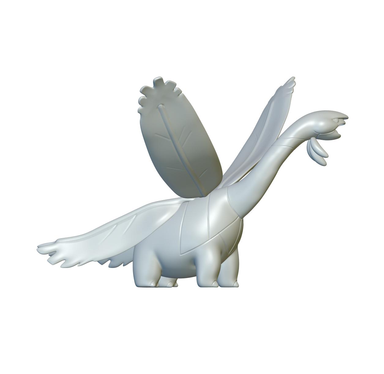 Pokemon Tropius #357 - Optimized for 3D Printing 3d model