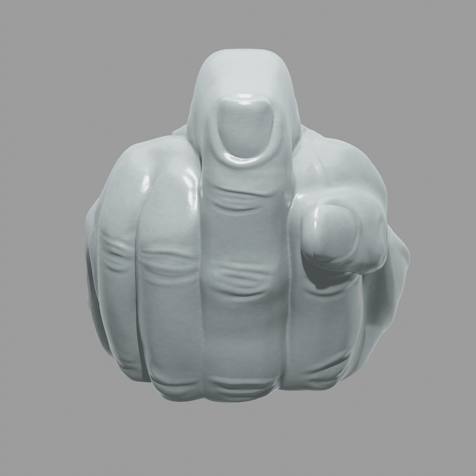 Budda Finger 3d model