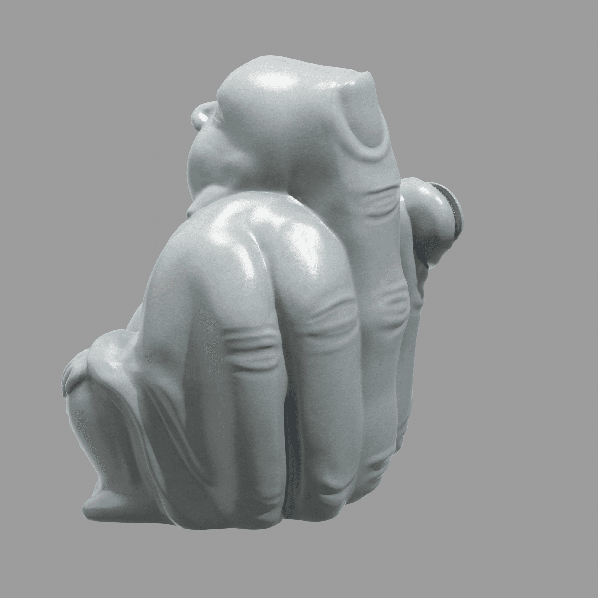 Budda Finger 3d model