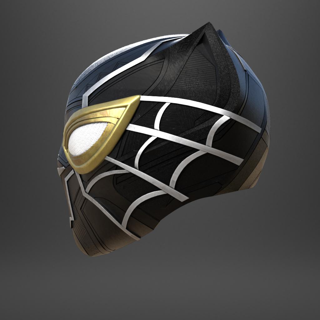 Spiderman Forever Mask 3d model